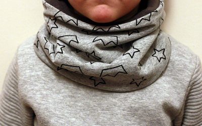 DIY: Cómo hacer un cuello reversible para niñ@